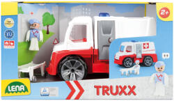 LENA LENA: Truxx ambulanță cu accesorii, în cutie, 31 cm (04456)