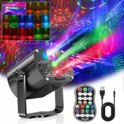 Homkel Led színpadi fények Rgb diszkó lézerprojektor (799835217751)