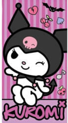 Mister Licence Hello Kitty Punk Kuromi fürdőlepedő, strand törölköző 70x140cm (Fast Dry) FML374558 (FML374558)