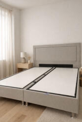 Livora Livora Olinda Natur Ágyneműtartós Ágykeret - 160x200 cm - Beige