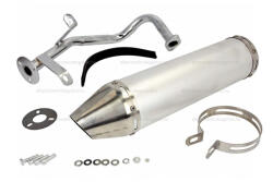  Kipufogó 4T RACING GY6 10-es kerekű 50-80ccm robogóhoz - alkatreszekrobogohoz - 18 400 Ft