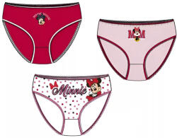 Disney Minnie gyerek fehérnemű, bugyi 3 darab/csomag 3 év, 4 év, 5 év, 6 év, 7 év, 8 év Nr3