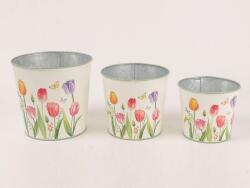  Vas tabla rotun+model pentru aranjamente florale set 3 buc (081332)