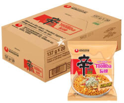 Nongshim 20DB Nongshim Shin Ramyun Pirított Ramen Tészta Toomba Csípős és Krémes Ízesítéssel 137g