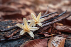  Ugandai gazdaságos egész vaníliarúd (Kikristályosodott vanillin-el) 100 g/csomag