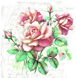  Rózsa Subtle Classic szalvéta 20 db-os 33x33 cm (PKK766113) - eking