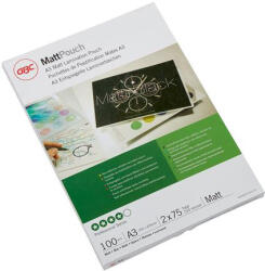 GBC Meleglamináló fólia, 75 mikron, A3, matt, GBC (E41660E) - onlinepapirbolt