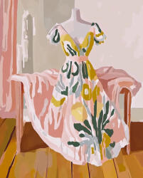 Alkotásutca A stílus pillanata 2 - Számfestő készlet kereten 40x50