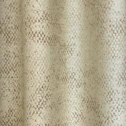 FüggönyFutár Webáruház Tampere - Drapp színű szórt mintás szaténfényű, jacquard szövött dekorfüggöny, egyedi méretre, készre varrjuk