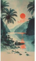 As Creation Fototapet Apus de soare tropical