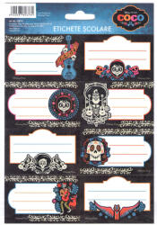 DISNEY Etichete scolare 40 buc/set, DISNEY Coco