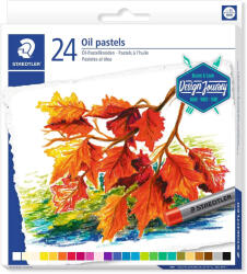 STAEDTLER Creioane pastel ulei STAEDTLER 2420, 24 culori/cutie