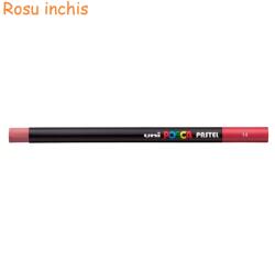 POSCA Creion pastel UNI Posca KPA-100 rosu inchis