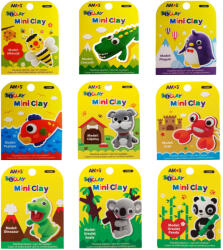 Amos Plastilina modelatoare 30 g, AMOS iCLAY Mini Clay pestisor