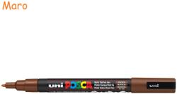 uni Marker varf 0.9-1.3 mm UNI Posca PC-3M maro