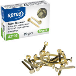 Spree Clema metalica documente tip piuneza 32 mm, 20 buc/cutie, SPREE