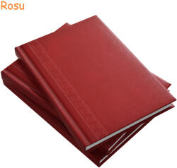 Herlitz Agenda A5, nedatata, HERLITZ Old rosu
