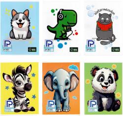 PAPERLAND Caiet A5, incepatori, 24 file, PAPERLAND velin/dictando