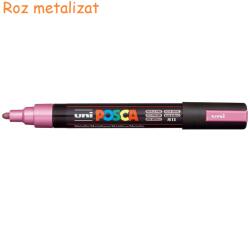 uni Marker varf 1.8-2.5 mm UNI Posca PC-5M roz metalizat