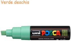 uni Marker varf 8 mm UNI Posca PC-8K verde deschis