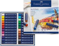 Faber-Castell Creioane pastel ulei FABER-CASTELL 24 culori/cutie, FC127024