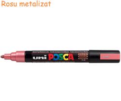 uni Marker varf 1.8-2.5 mm UNI Posca PC-5M rosu metalizat