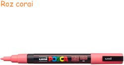 uni Marker varf 0.9-1.3 mm UNI Posca PC-3M roz corai