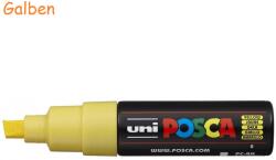 uni Marker varf 8 mm UNI Posca PC-8K galben
