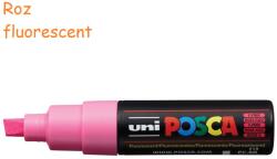 uni Marker varf 8 mm UNI Posca PC-8K roz fluorescent