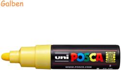 uni Marker varf 4.5-5.5 mm UNI Posca PC-7M galben