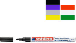 edding Marker cu vopsea pentru decoratiuni varf 1-2 mm, EDDING 751 Creative galben