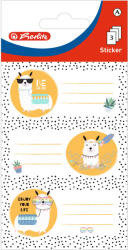Herlitz Etichete scolare 9 buc/set, HERLITZ Llama
