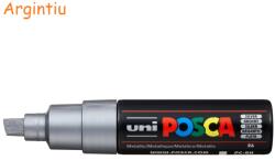uni Marker varf 8 mm UNI Posca PC-8K argintiu