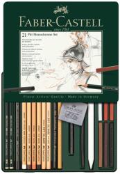 Faber-Castell Set desen FABER-CASTELL Pitt Monochrome 21 piese, FC112976