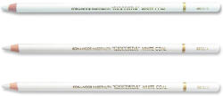 KOH-I-NOOR Creion carbune alb KOH-I-NOOR Gioconda 8812, 12 buc/set hard