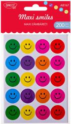 DACO Sticker fete zambitoare DACO Maxi Smiles AB167, 200 buc/set