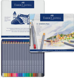 Faber-Castell Creioane colorate FABER-CASTELL Goldfaber Aqua 24 culori/set, FC114624
