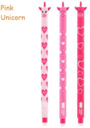 M&G Roller cu rescriere, 0.5 mm, M-G Happy Color Animal Print Pink Unicorn