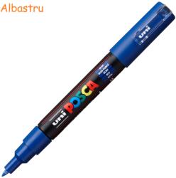 uni Marker varf 0.7 mm UNI Posca PC-1M albastru
