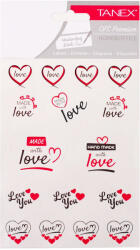 TANEX Sticker decorativ, 32 buc/set, TANEX Made With Love