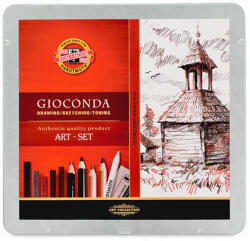 KOH-I-NOOR Set desen KOH-I-NOOR Gioconda Art 8899, 24 piese/cutie metal