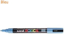 uni Marker varf 0.9-1.3 mm UNI Posca PC-3M bleu
