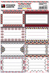 DISNEY Etichete scolare 40 buc/set, DISNEY Etno