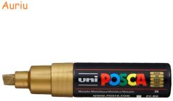 uni Marker varf 8 mm UNI Posca PC-8K auriu