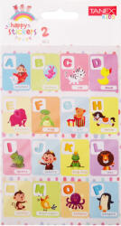 TANEX Sticker alfabet, 32 buc/set, TANEX