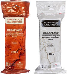 KOH-I-NOOR Pasta modelatoare 1 kg, KOH-I-NOOR Keraplast alb