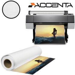 ACCENTA Rola hartie plotter poly cotton, mata panza, 320 g/mp, A1+, 610 mm x 15 m, ACCENTA