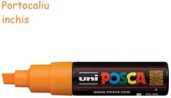 uni Marker varf 8 mm UNI Posca PC-8K portocaliu inchis