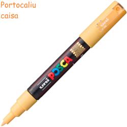 uni Marker varf 0.7 mm UNI Posca PC-1M portocaliu caisa