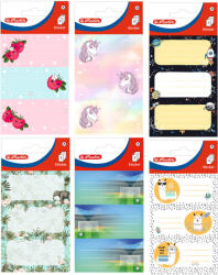 Herlitz Etichete scolare 9 buc/set, HERLITZ Lynx